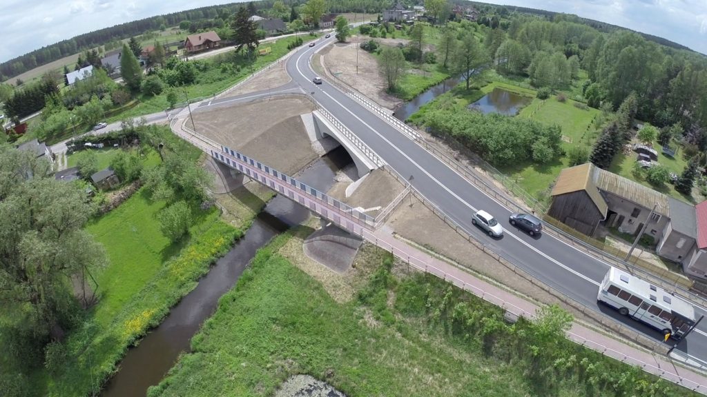 Most na rzece Głomia we wsi Skórka na DW 188