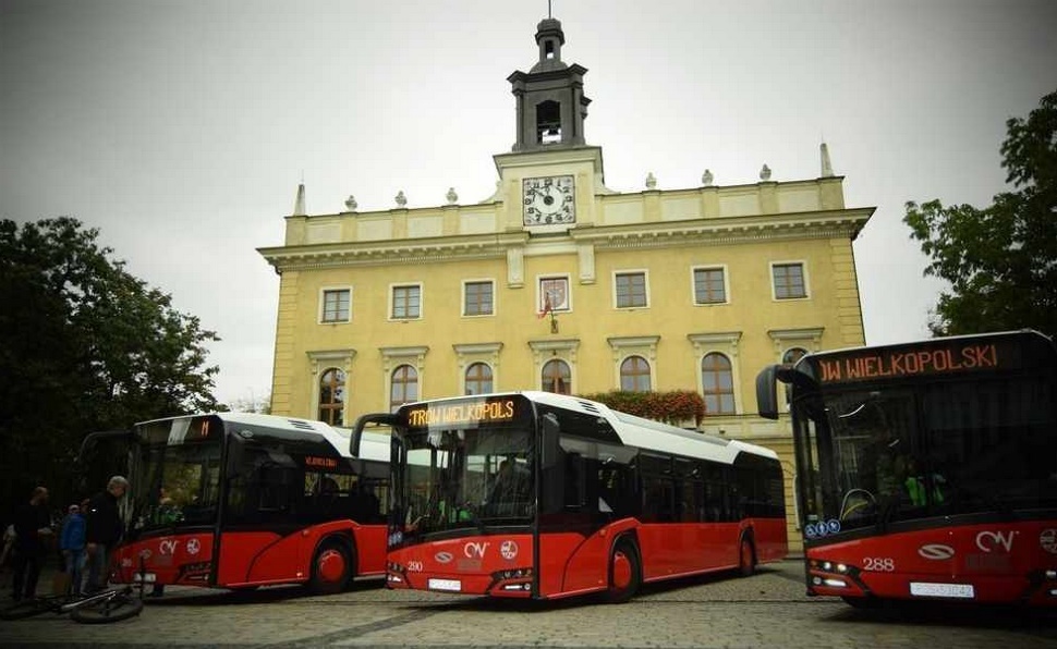 Autobusy niskoemisyjne w Ostrowie Wielkopolskim. Fot. Archiwum beneficjenta