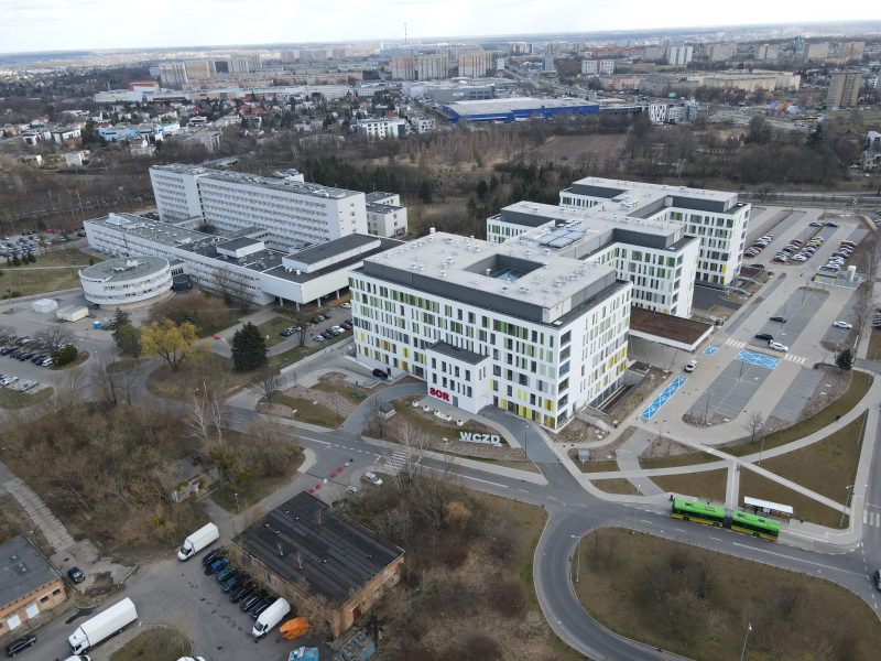 Wielkopolskie Centrum Pediatrii (wcześniej Wielkopolskie Centrum Zdrowia Dziecka) to jeden z największych projektów unijnych zrealizowanych przez Samorząd Województwa Wielkopolskiego. Zdjęcie pochodzi z archiwum beneficjenta.